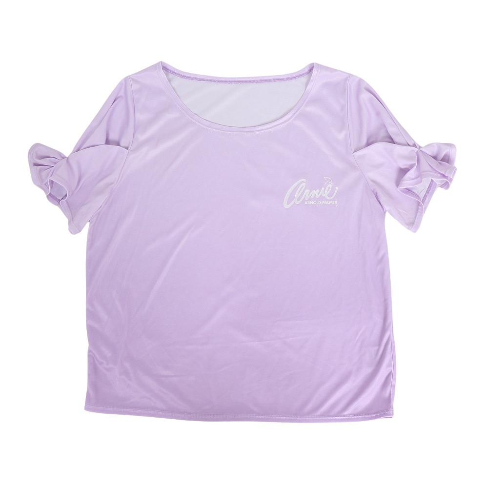 アーノルドパーマー（Arnold Palmer）（キッズ）水着 ジュニア 女の子 ロンパース Tシャツ付 2点セット 363251-24PPL