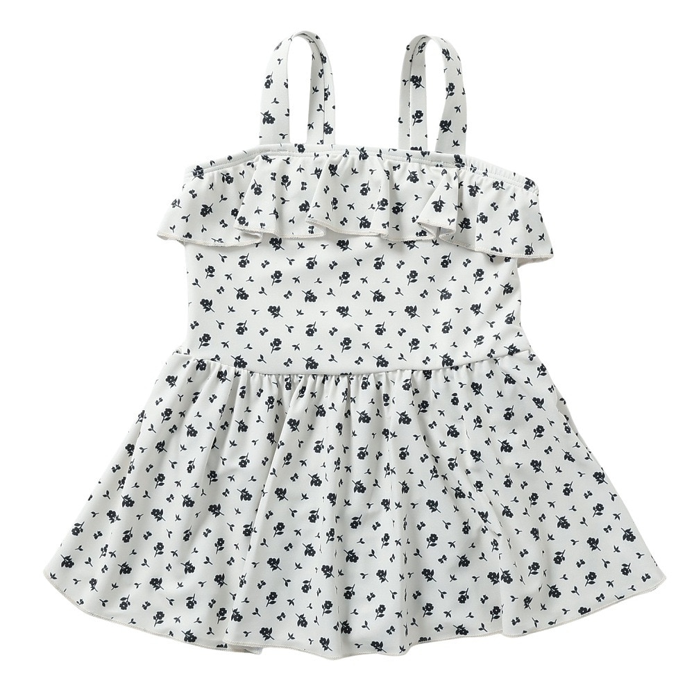 PICOLUNA（PICOLUNA）（キッズ）ジュニア ワンピース水着 花柄ワンピース インナーパンツ付き 3251813-78