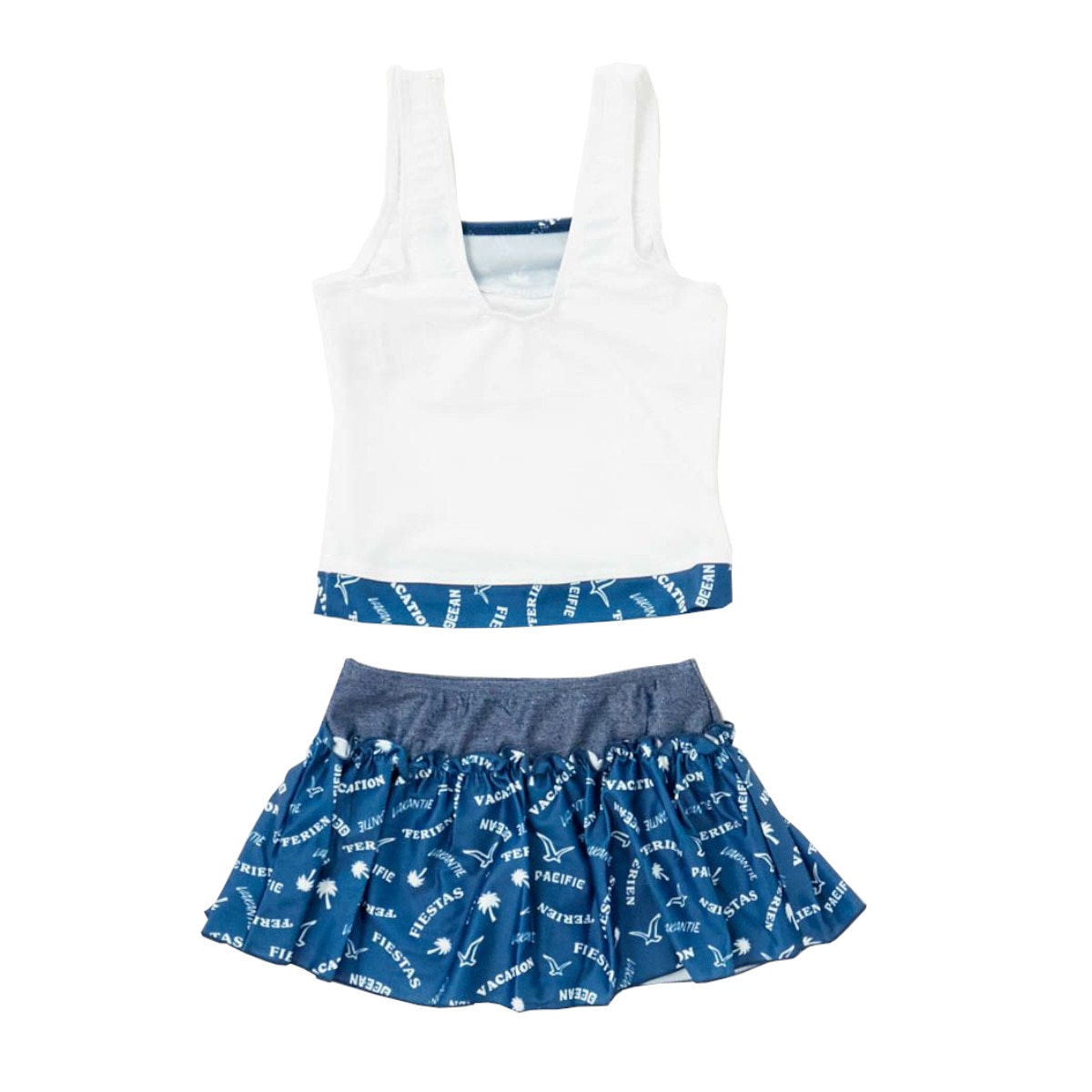 オーシャンパシフィック（Ocean Pacific）（キッズ）キッズ セパレート スイムスーツ 560801 NVY