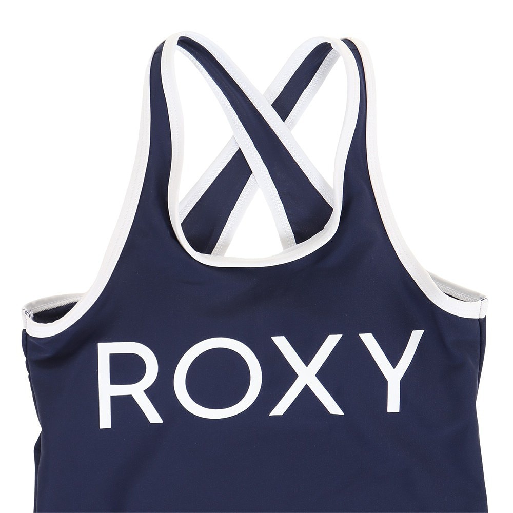 ロキシー（ROXY）（キッズ）水着 上下セット 2点セット 子供 ジュニア MINI DEEP WATER タンキニ TSW231100NVY