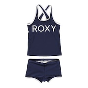 ロキシー（ROXY）（キッズ）水着 上下セット 2点セット 子供 ジュニア MINI DEEP WATER タンキニ TSW231100NVY