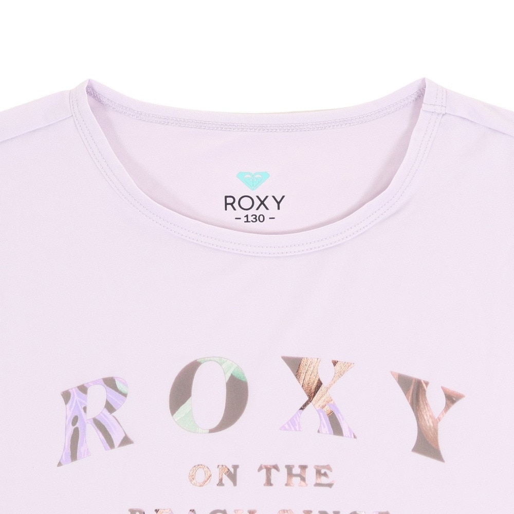 ロキシー（ROXY）（キッズ）水着 ラッシュTシャツ 上下 3点セット 子供 ジュニア MINI ON THE BEACH TSW231102BRN