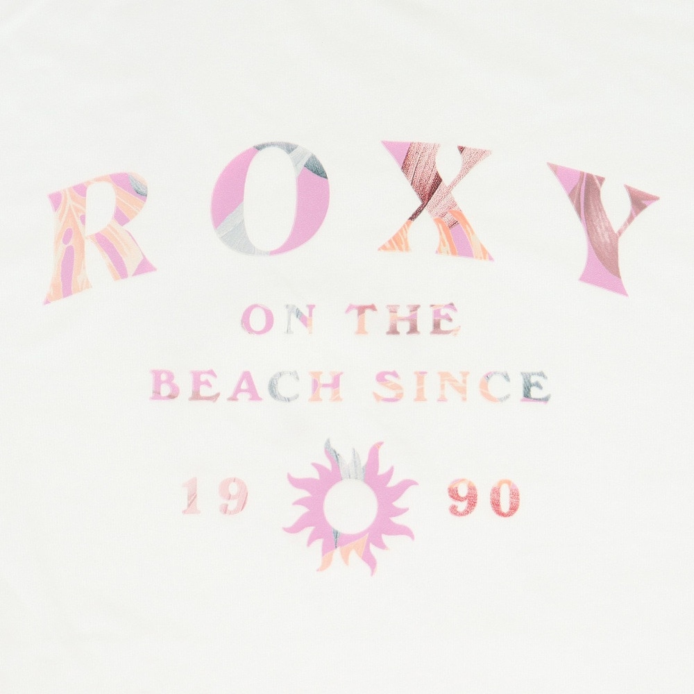 ロキシー（ROXY）（キッズ）水着 ラッシュTシャツ 上下 3点セット 子供 ジュニア MINI ON THE BEACH TSW231102LAV