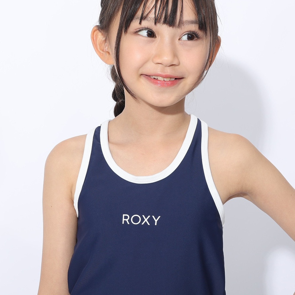 ロキシー（ROXY）（キッズ）ジュニア キッズ 子供 タンキニ 上下セット MINI DEEP WATER 24SPTSW241100NVY