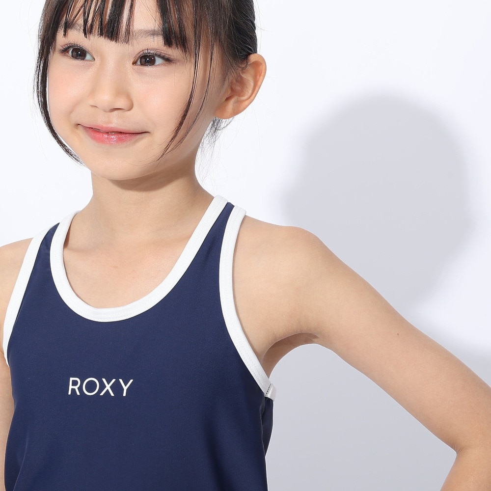 ロキシー（ROXY）（キッズ）ジュニア キッズ 子供 タンキニ 上下セット MINI DEEP WATER 24SPTSW241100NVY