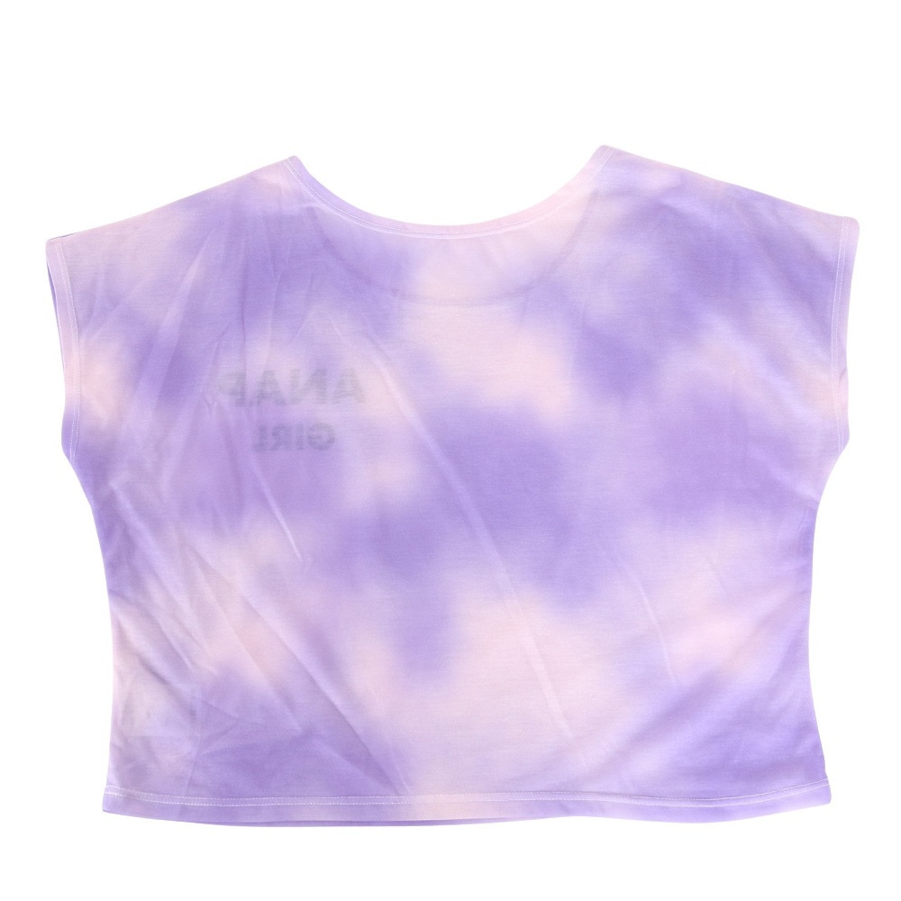 アナップ（ANAP）（キッズ）水着 ジュニア 子供 女の子 オンスクール水着 Tシャツ付き セパレート 3点セット 372855-24BLK