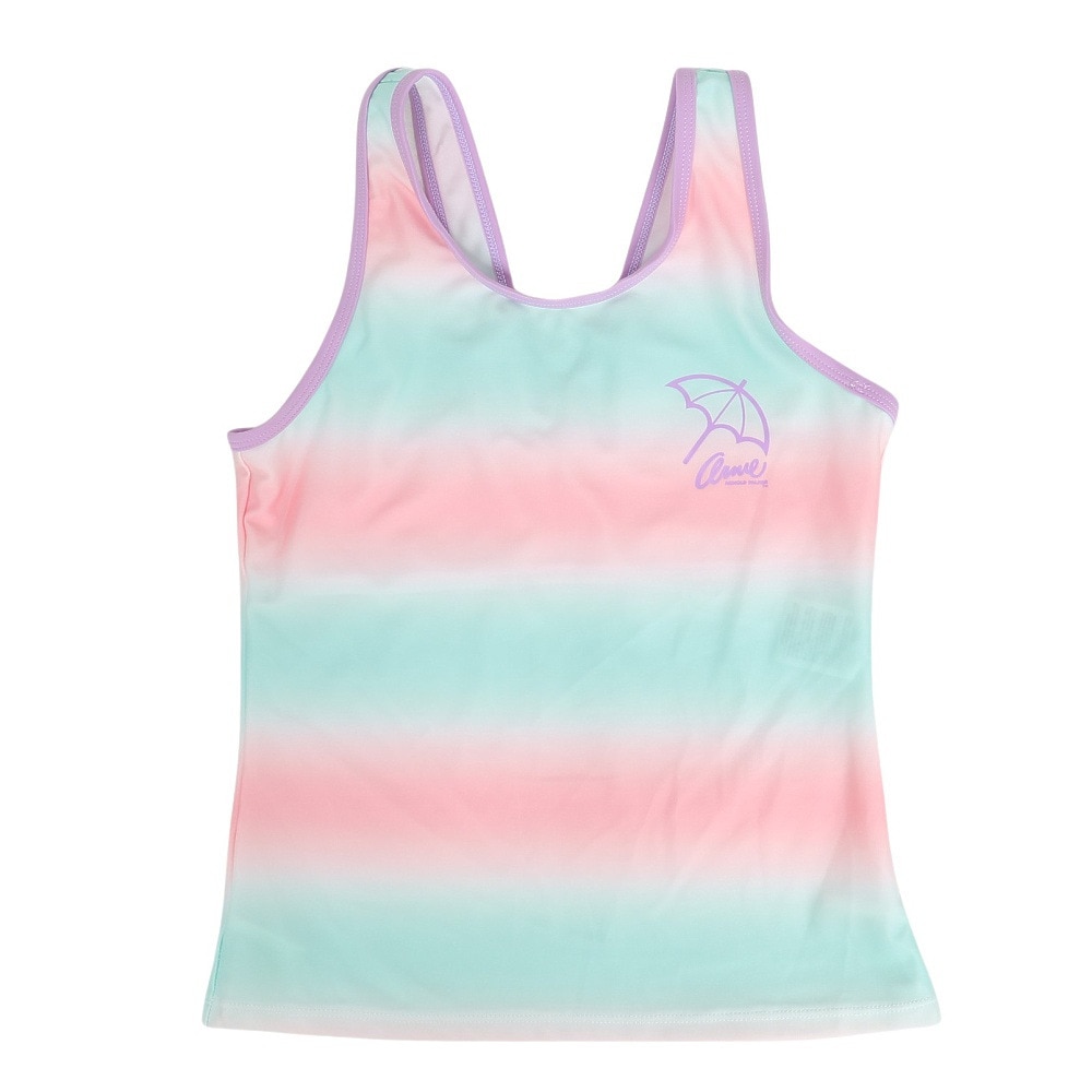 アーノルドパーマー（Arnold Palmer）（キッズ）ジュニア 水着 グラデーション タンキニ ノースリーブTシャツ付 3点セット 373252-24PNK