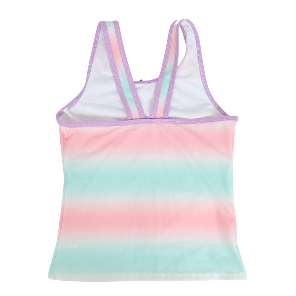 アーノルドパーマー（Arnold Palmer）（キッズ）ジュニア 水着 グラデーション タンキニ ノースリーブTシャツ付 3点セット 373252-24PNK