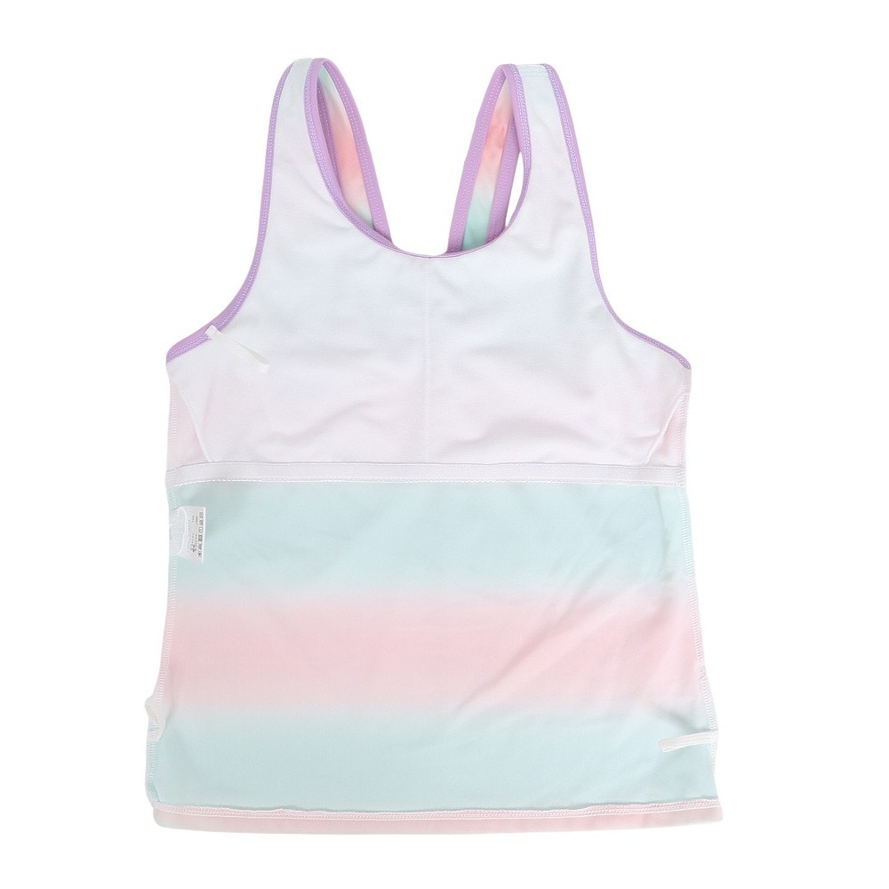 アーノルドパーマー（Arnold Palmer）（キッズ）ジュニア 水着 グラデーション タンキニ ノースリーブTシャツ付 3点セット 373252-24PNK