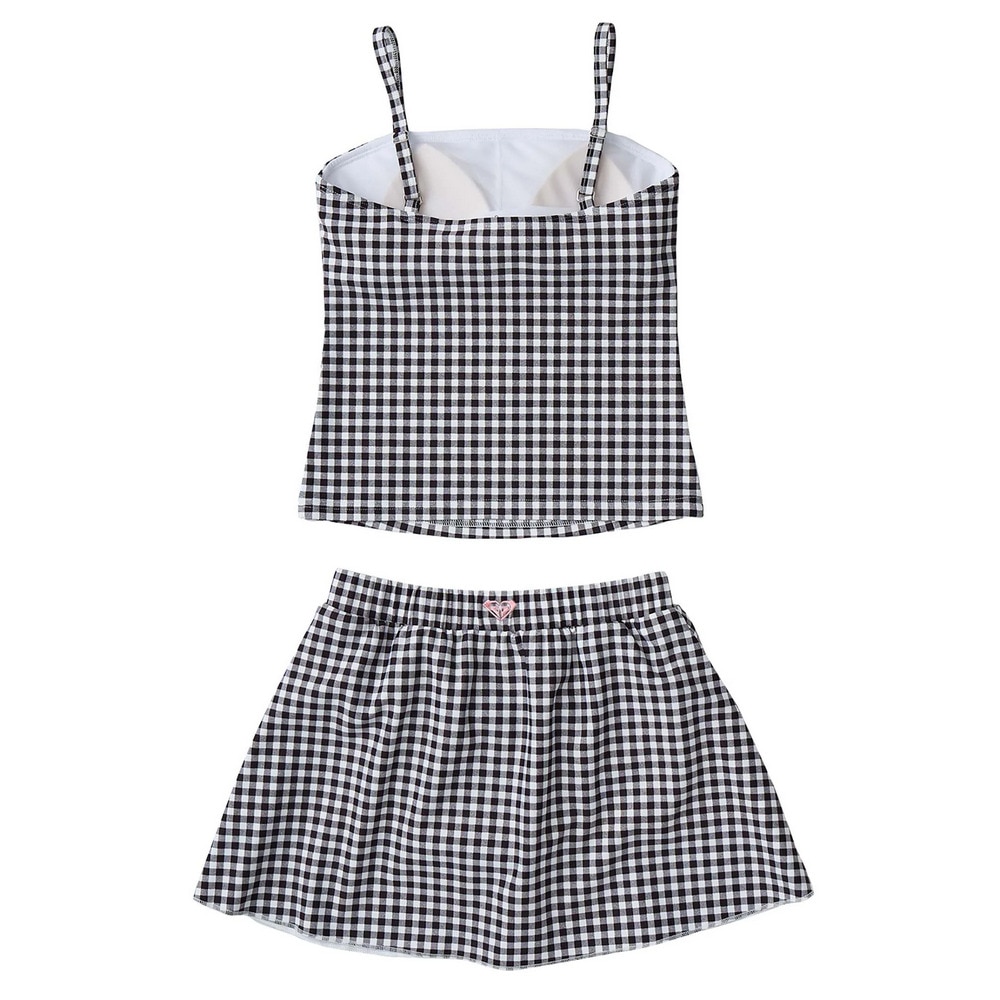 ロキシー（ROXY）（キッズ）タンキニ 上下セット セパレーツ水着 ジュニア MINI PICNIC GINGHAM 25SPTSW251101BLK