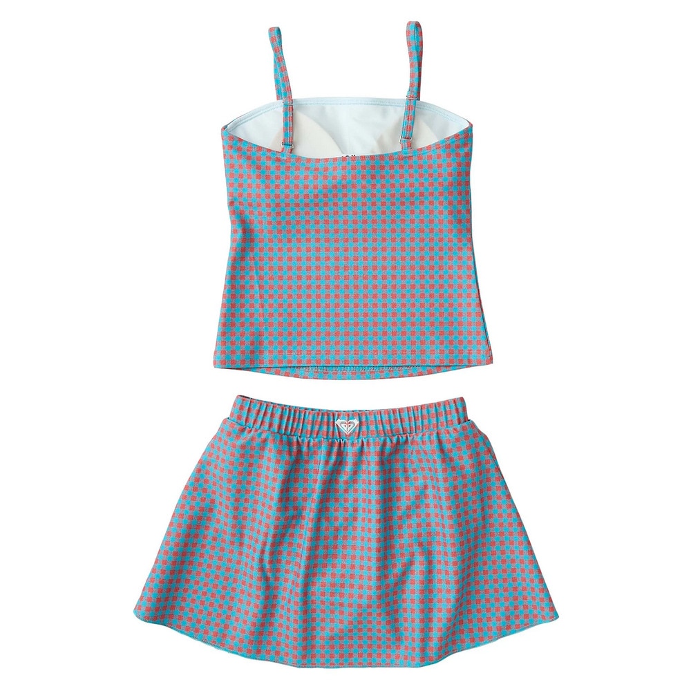 ロキシー（ROXY）（キッズ）タンキニ 上下セット セパレーツ水着 ジュニア MINI PICNIC GINGHAM 25SPTSW251101TRQ