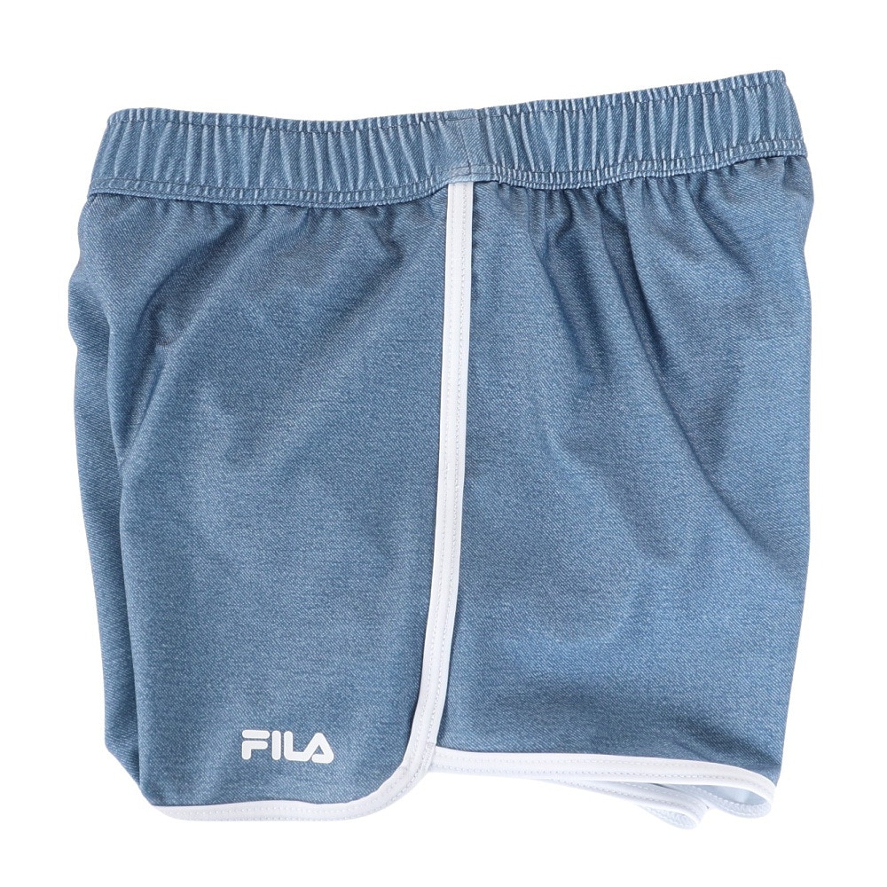 フィラ（FILA）（キッズ）UV カット 水着 ワンポイントロゴ 3点セット UVカット 124660BK