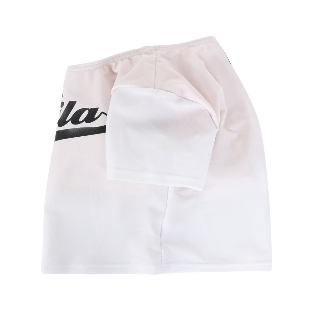 フィラ（FILA）（キッズ）UV カット 水着 フロントロゴ 3点セット 124661WT