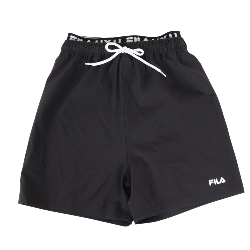 フィラ（FILA）（キッズ）UV カット 水着 フロントロゴ 3点セット 124661WT