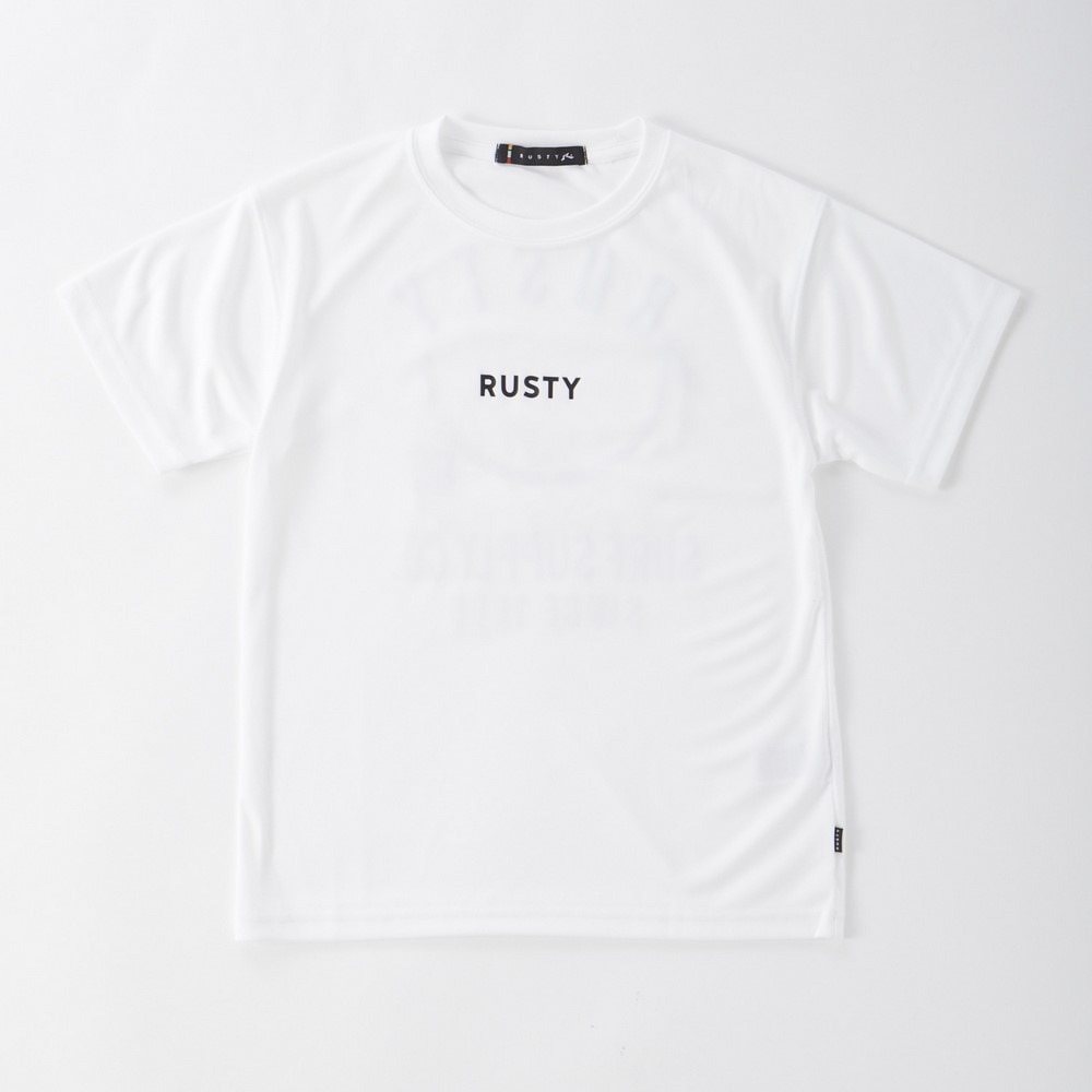 ラスティ（RUSTY）（キッズ）水着4点セット ジュニア スマイル 964806BLK