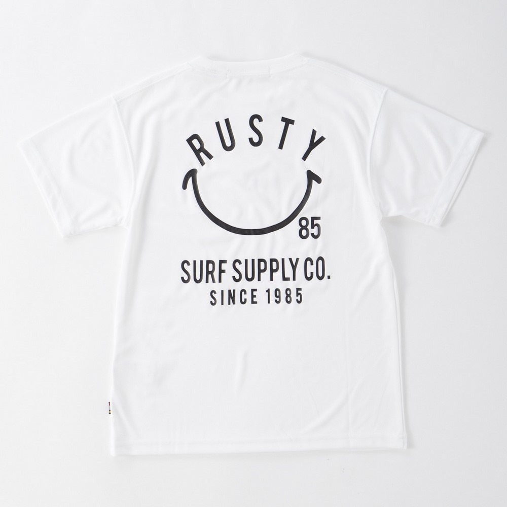 ラスティ（RUSTY）（キッズ）水着4点セット ジュニア スマイル 964806BLK