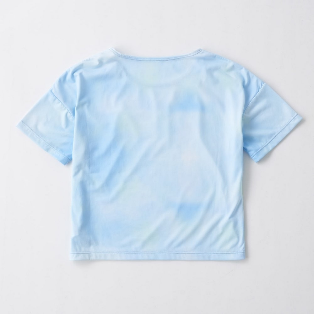フィラ（FILA）（キッズ）水着 3点セット ジュニア タイダイTシャツ 125661 -SAX