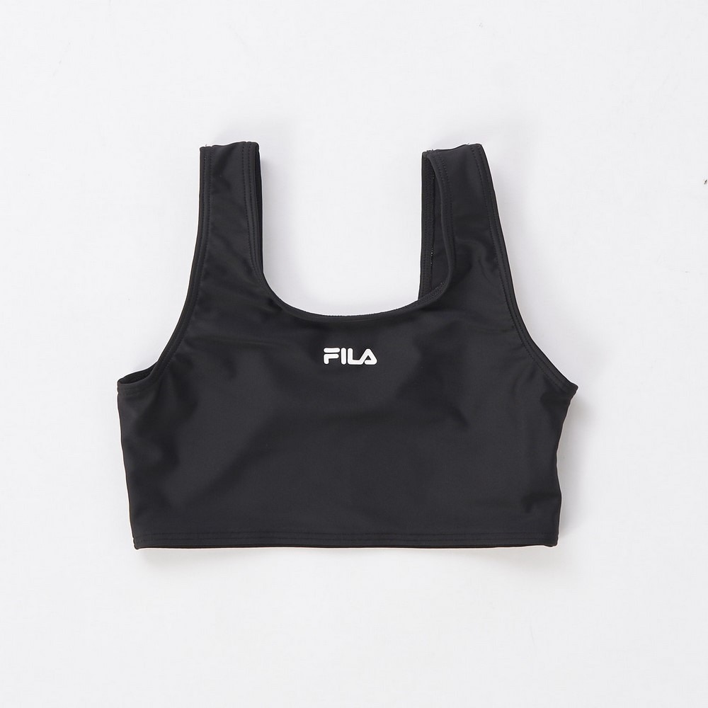 フィラ（FILA）（キッズ）ジュニア 襟付き3点セット水着 125662 -WT