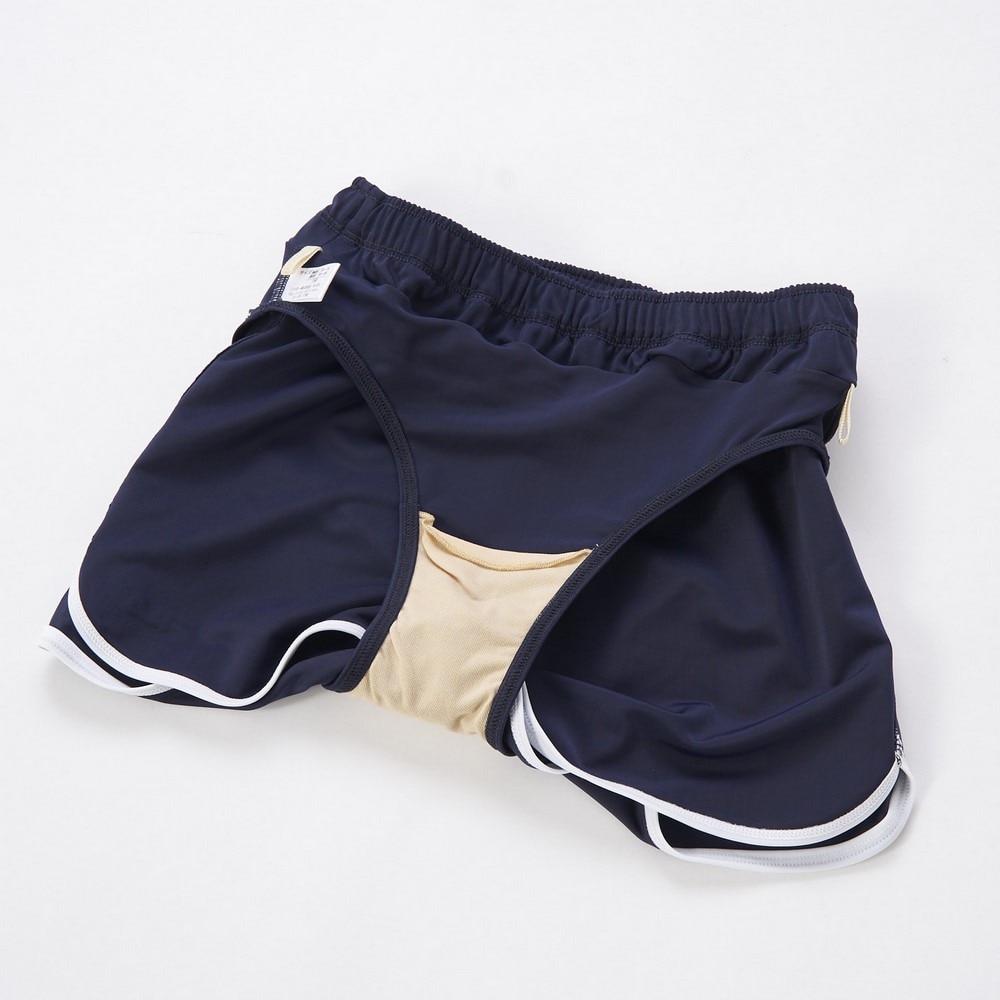 フィラ（FILA）（キッズ）ジュニア 襟付き3点セット水着 125662 -WT