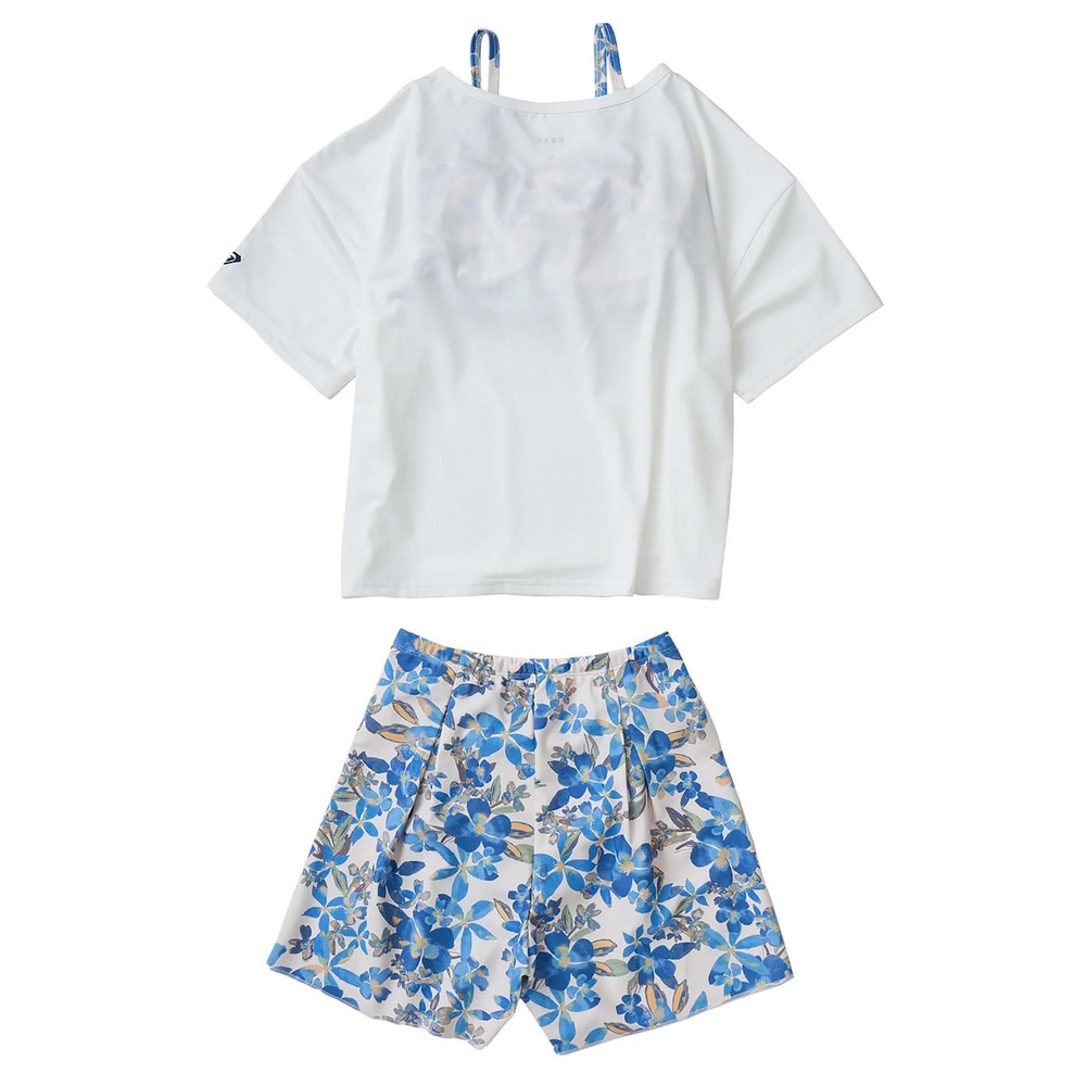 ロキシー（ROXY）（キッズ）水着 3点セット ラッシュTシャツ付き ジュニア MINI ARTSY FLORAL 25SPTSW251102OWT