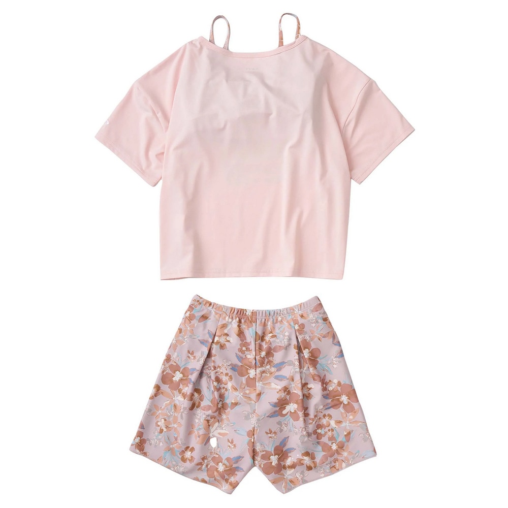 ロキシー（ROXY）（キッズ）水着 3点セット ラッシュTシャツ付き ジュニア MINI ARTSY FLORAL 25SPTSW251102PBG