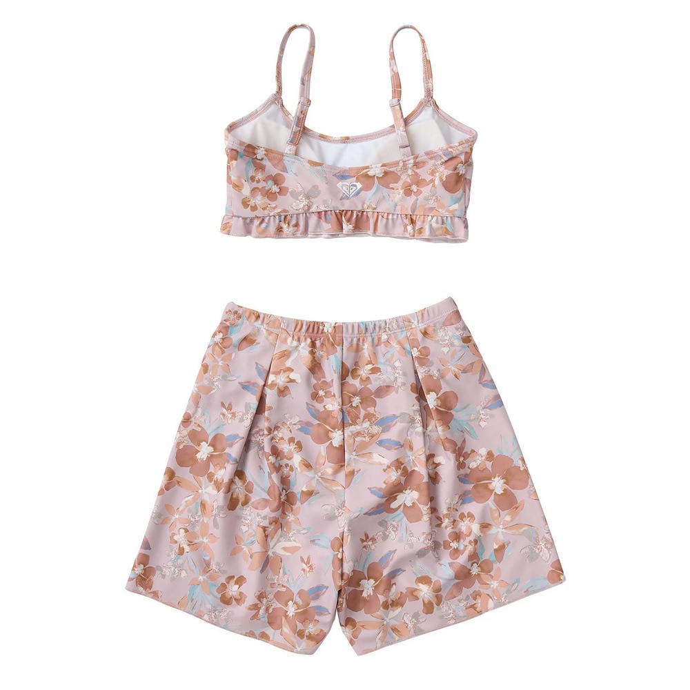 ロキシー（ROXY）（キッズ）水着 3点セット ラッシュTシャツ付き ジュニア MINI ARTSY FLORAL 25SPTSW251102PBG