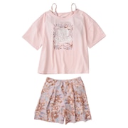 (キッズ)水着 3点セット ラッシュTシャツ付き ジュニア MINI ARTSY FLORAL 25SPTSW251102PBG