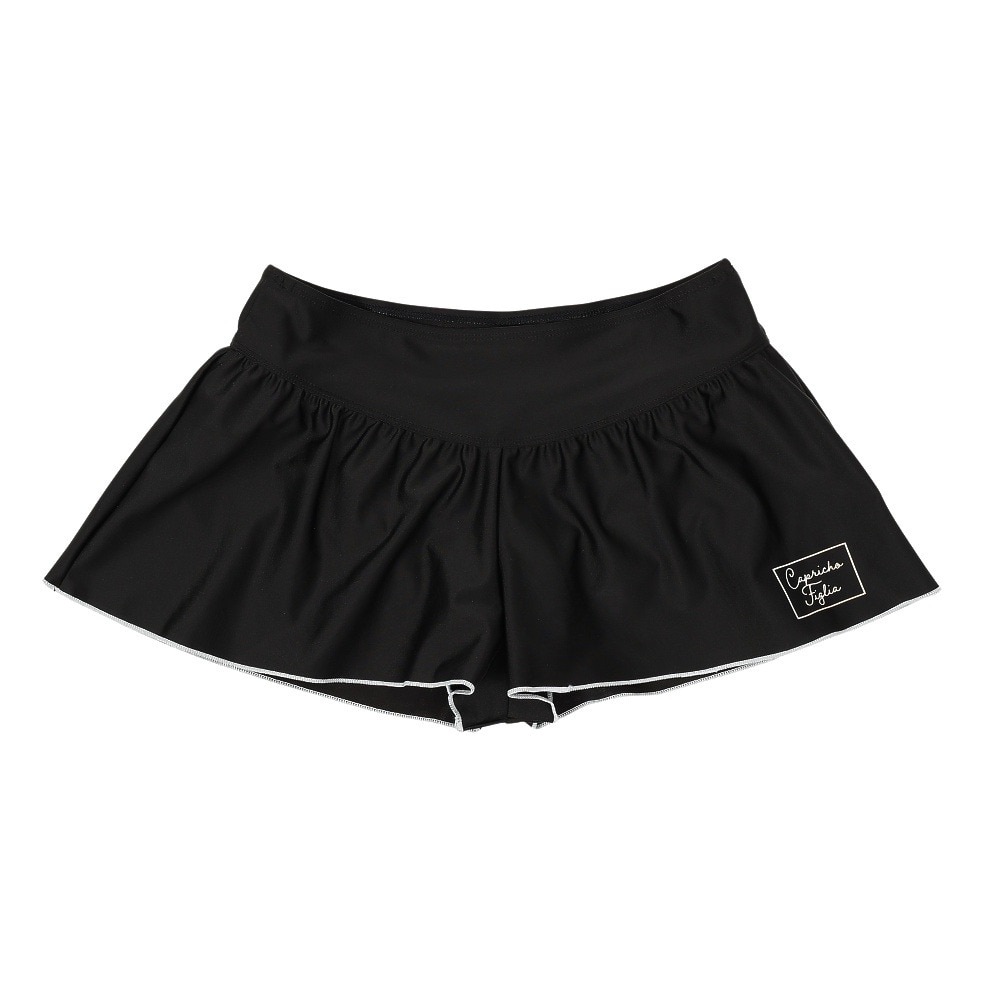 カプリッチョフィグリア（Capricho Figlia）（キッズ）フラワードット Tシャツ付き 水着3点セット 375051-25BLK