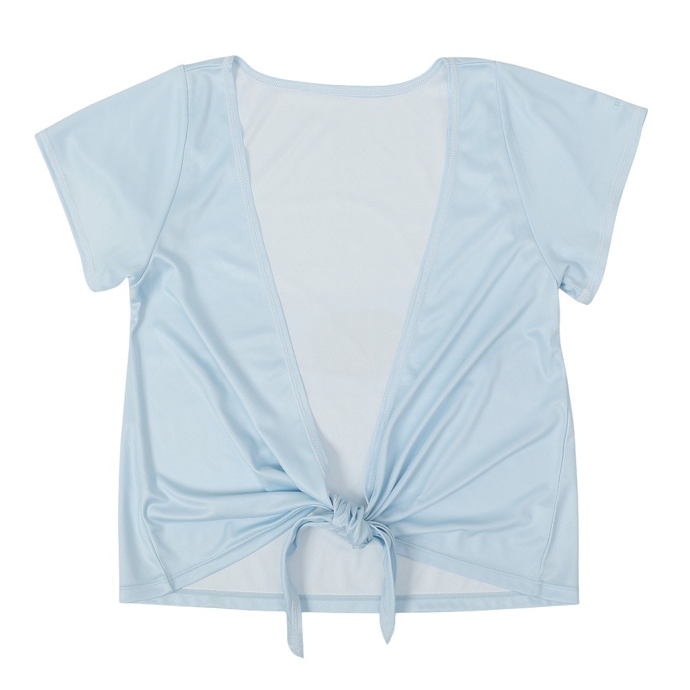 ロコネイル（ROCO NAILS）（キッズ）リーフ柄タンキニ Tシャツ付き 水着3点セット 375351-25WHT