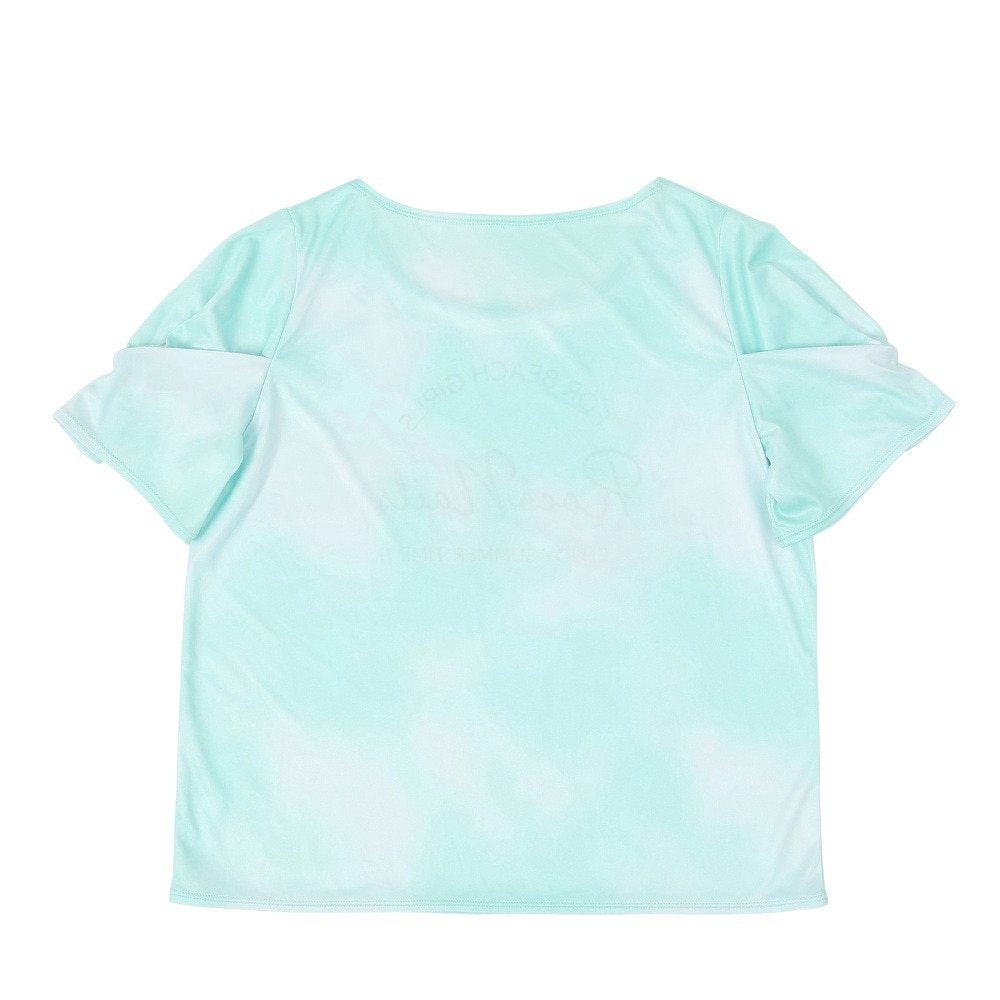 カプリッチョフィグリア（Capricho Figlia）（キッズ）ショートタンキニ Tシャツ付き 水着3点セット 375352-25WHT