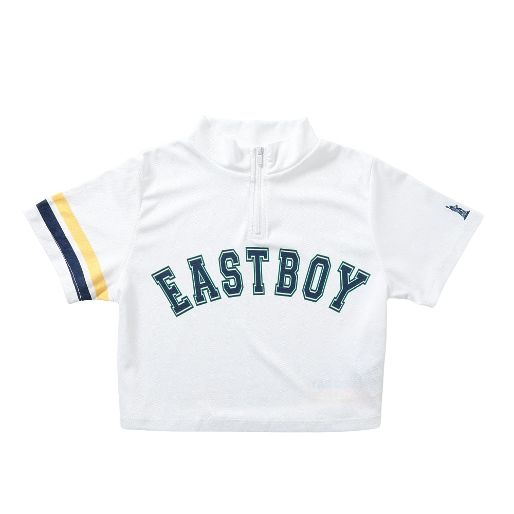 イーストボーイ（EASTBOY）（キッズ）ジュニア セパレーツ水着 ハーフジップTシャツ付 4点セット 水陸両用 3343432-19