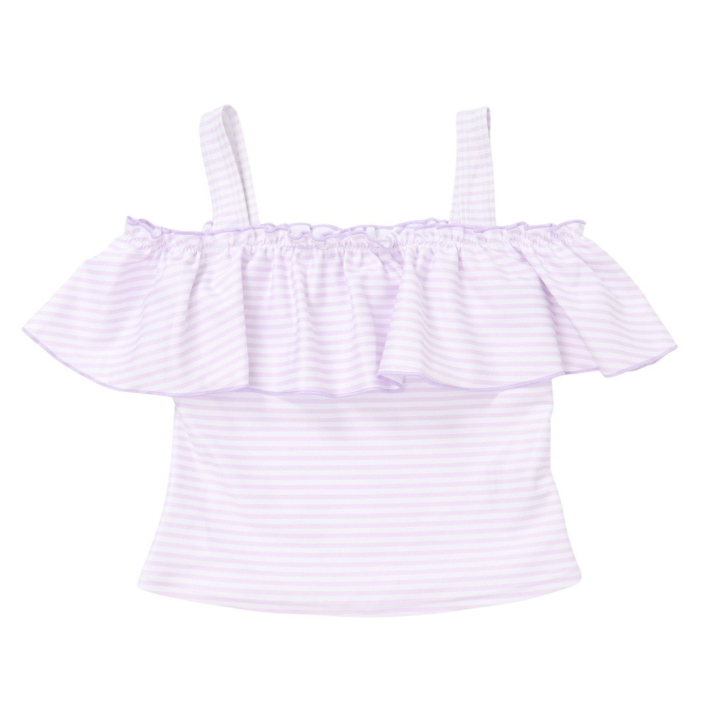 JENNI（JENNI）（キッズ）ジュニア ロゴゴム サロペット セパレーツ水着 3点セット 3343443-65