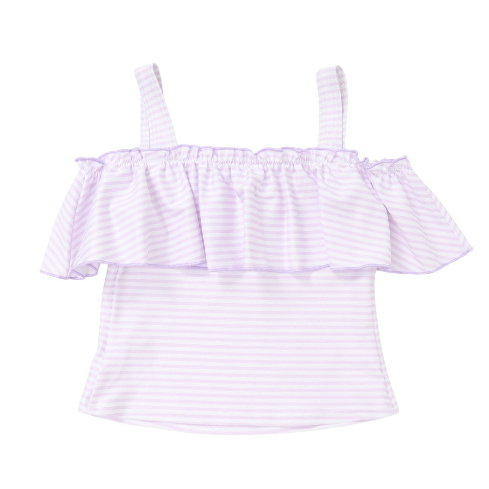 JENNI（JENNI）（キッズ）ジュニア ロゴゴム サロペット セパレーツ水着 3点セット 3343443-65