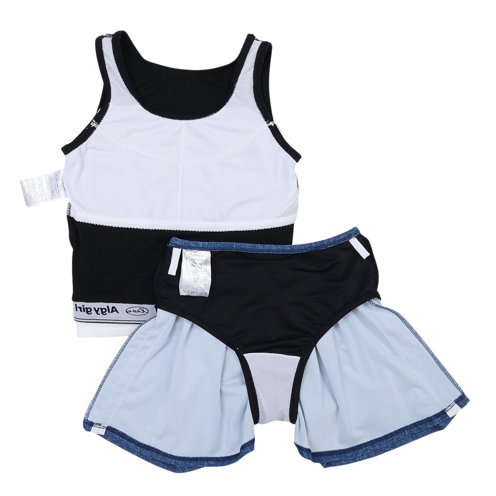 ALGY（ALGY）（キッズ）ジュニア 短丈オフショル セパレーツ水着 2点セット インナーパンツ付き 3353901-19