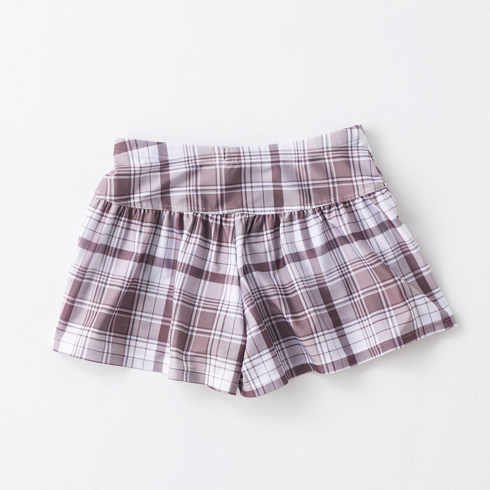 ニッキー キッズ（NIKKI KIDS）（キッズ）ジュニア インナー付き半袖ラッシュ水着 上下セット 125754 -BK