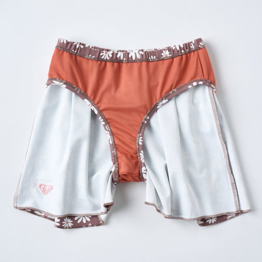 ロキシー（ROXY）（キッズ）PEAKDAY 3点セット ラッシュTシャツ付き 水着 26SPTSW261102BRN