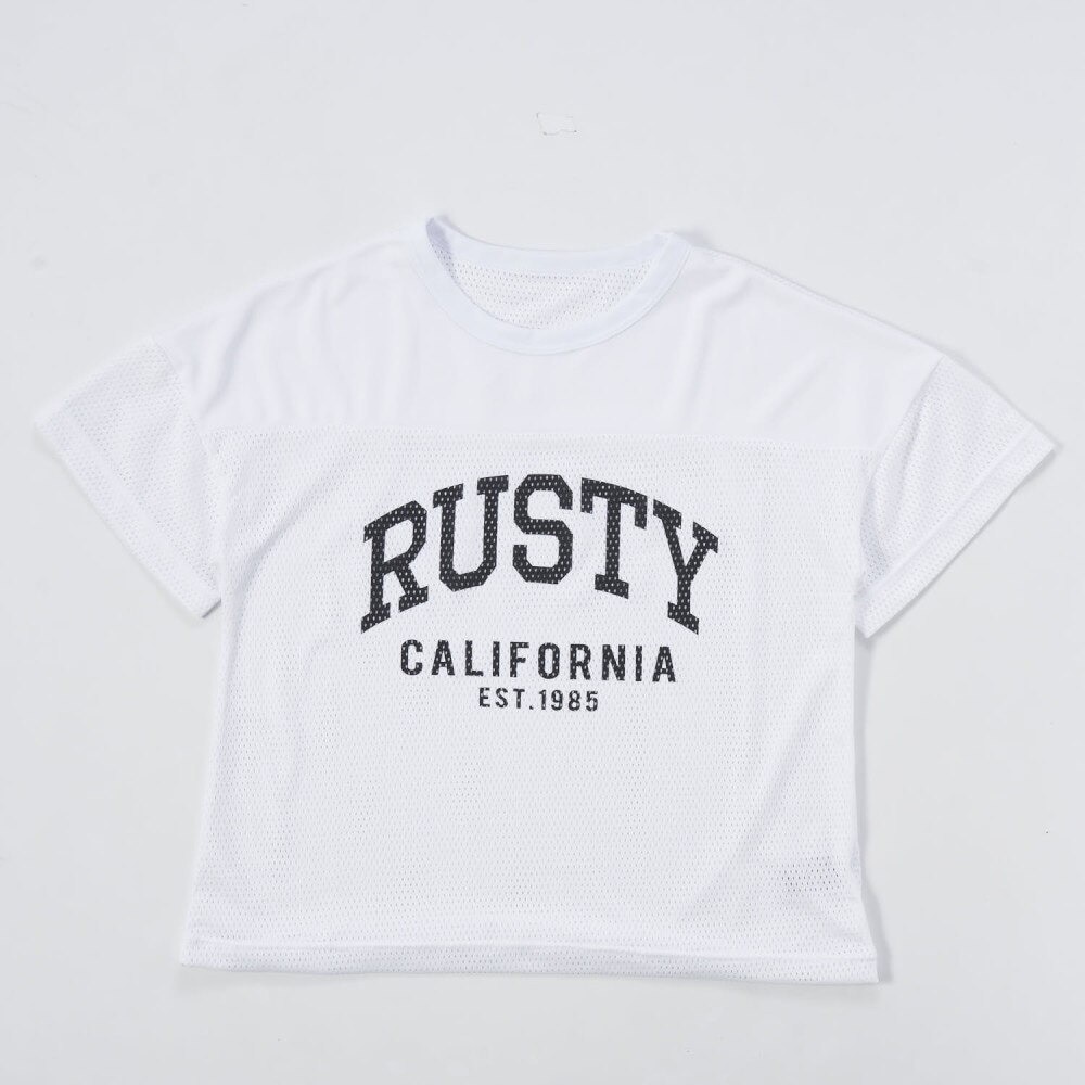 ラスティ（RUSTY）（キッズ）ガールズ 水着4点セット UV 962802 WHT