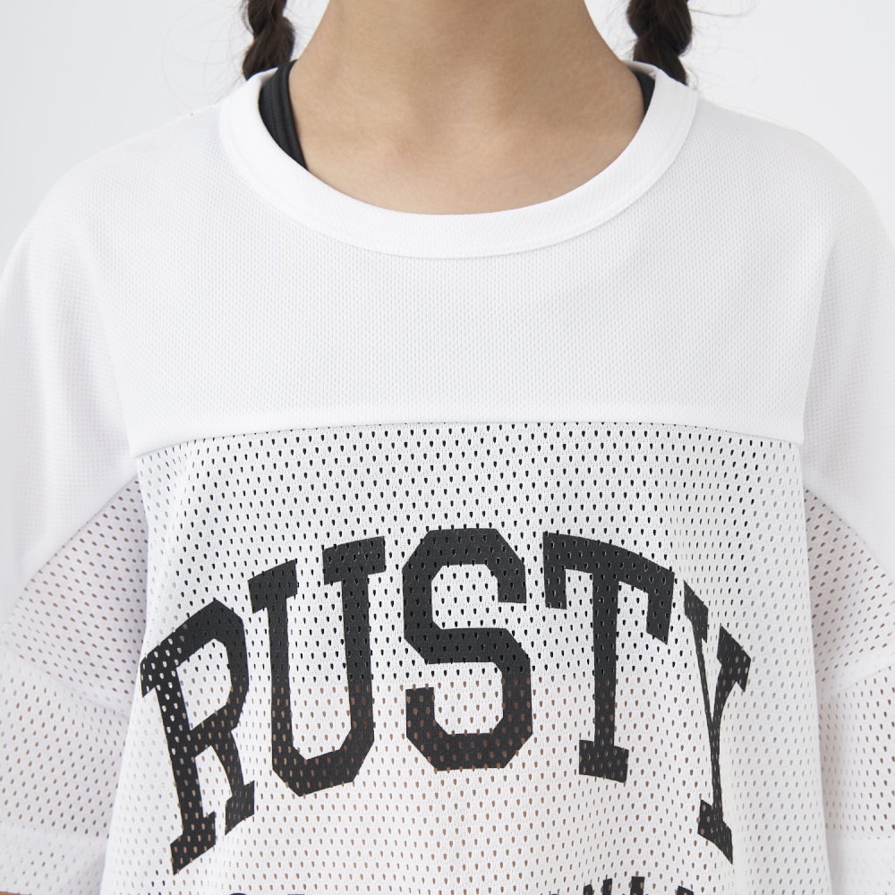 ラスティ（RUSTY）（キッズ）ガールズ 水着4点セット スイムウエア 963801 BLU