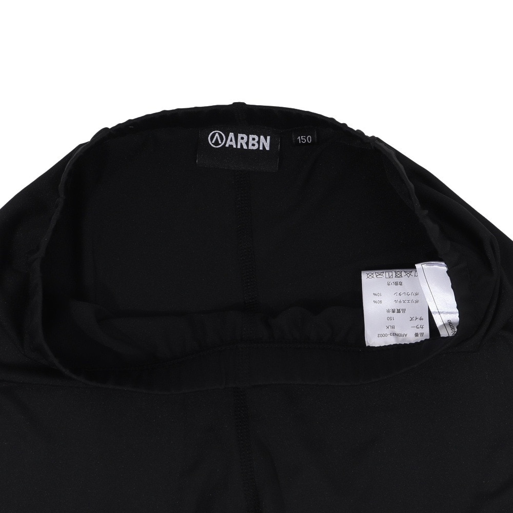 エアボーン（ARBN）（キッズ）水着 レギンス 子供 ジュニア インナー マリンスポーツ UVカット UPF50+ 紫外線対策 ARBN23-0002 BLK