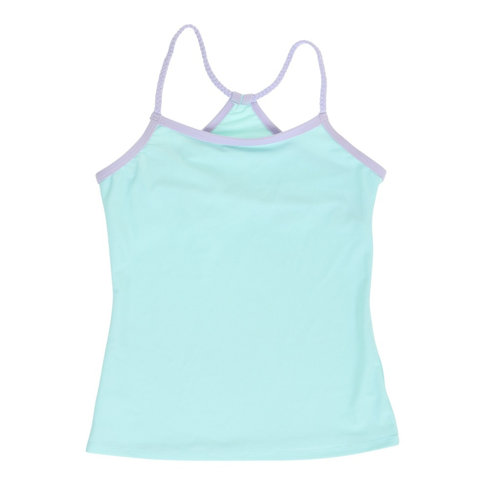 ピンクラテ（PINK-latte）（キッズ）水着 タンキニ 3点セット Tシャツ付き 子供 女の子 ジュニア 33251382BK