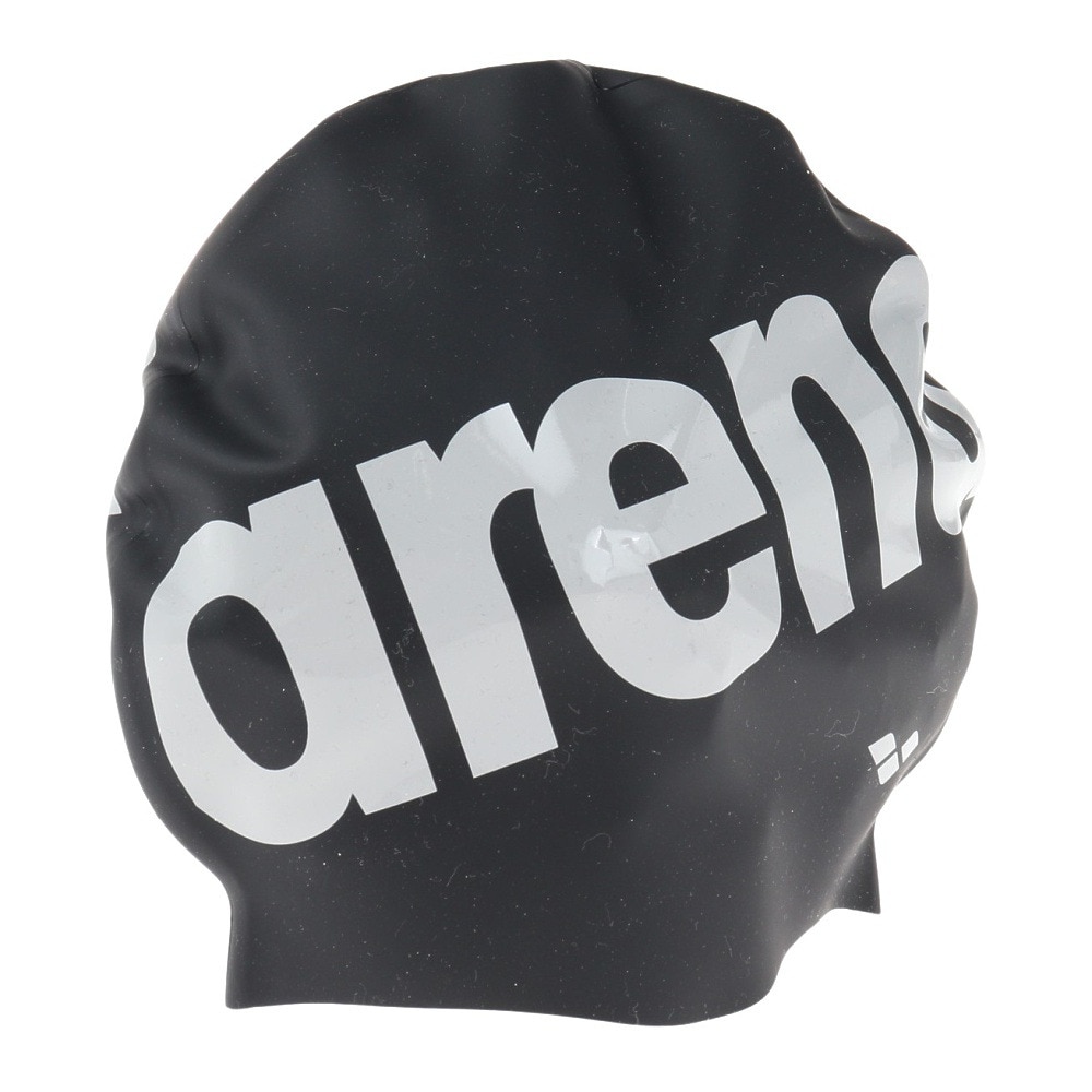 アリーナ｜アリーナ（ARENA）（メンズ、レディース）水泳 キャップ シリコーンキャップ ARN-3401 BLK  スポーツ用品はスーパースポーツゼビオ