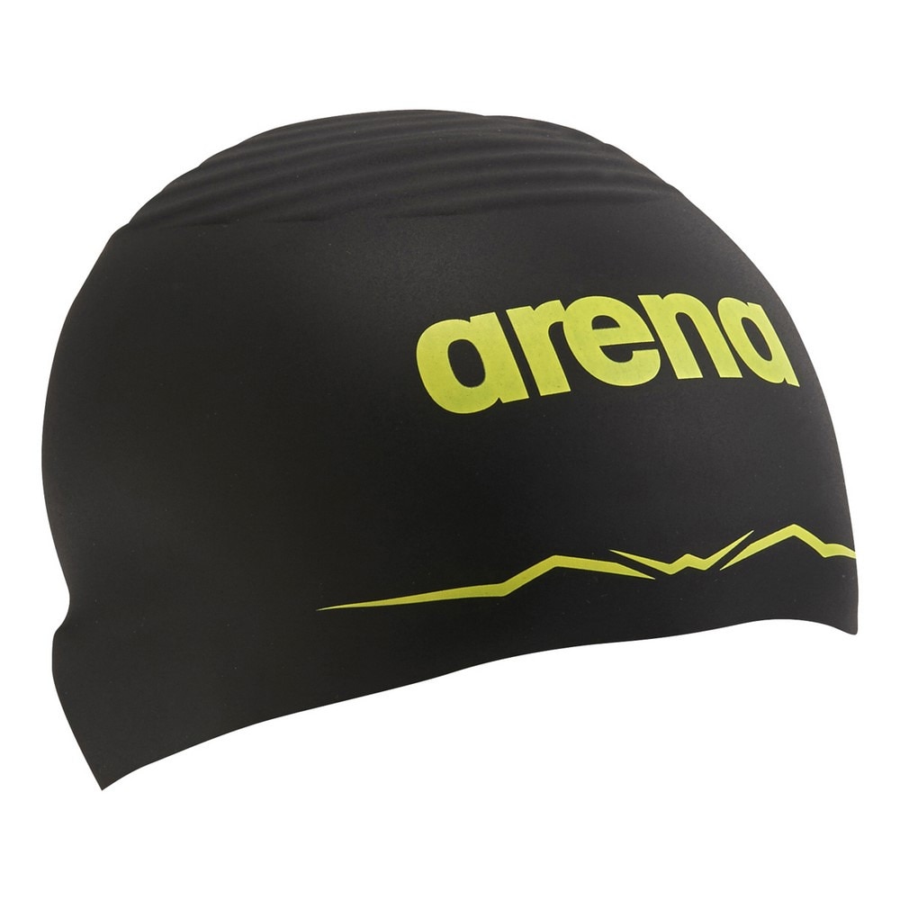 アリーナ（ARENA）（メンズ、レディース）水泳 キャップ レーシング シリコーンキャップ WA承認モデル AS5SSC00U BKYL
