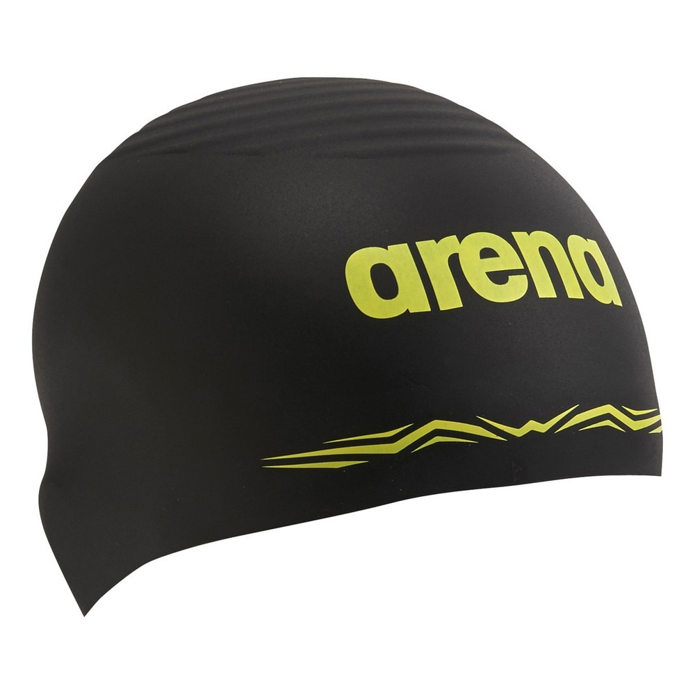 アリーナ（ARENA）（メンズ、レディース）水泳 キャップ レーシング シリコーンキャップ WA承認モデル AS5SSC01U BKYL
