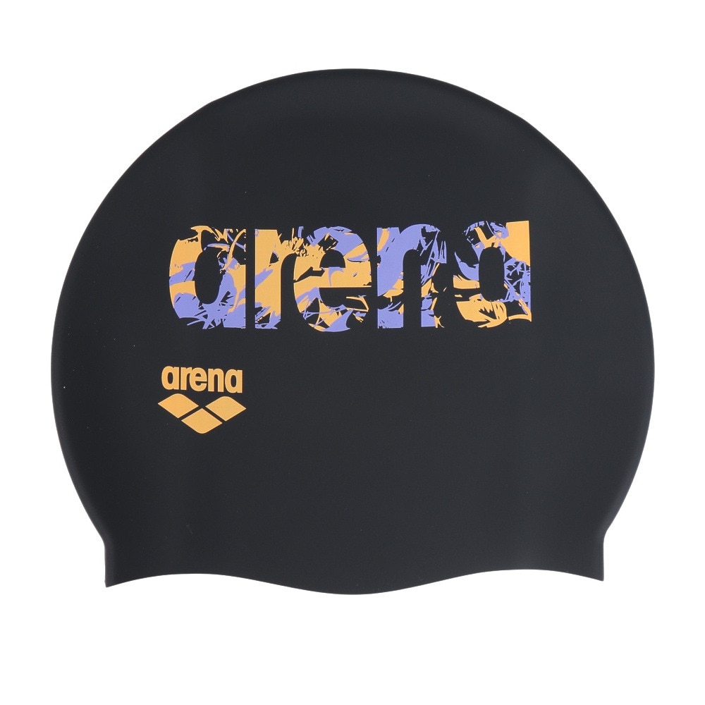 アリーナ（ARENA）（メンズ、レディース）水泳 シリコーンキャップ AS5SSC22U BKOR