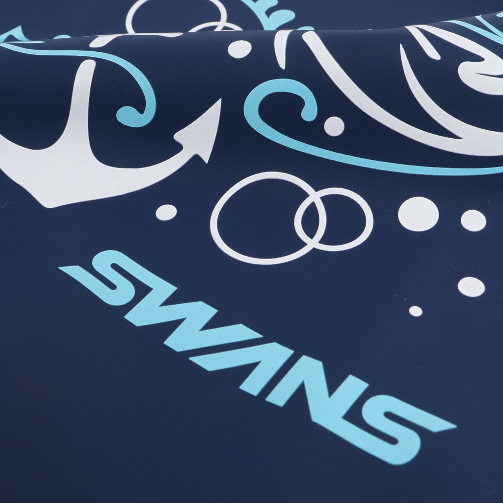 スワンズ（SWANS）（メンズ、レディース）スイムキャップ 水泳 キャップ シリコンキャップ 紺 SA-7 MARINE NAV スイミングキャップ 水泳帽 シリコーン