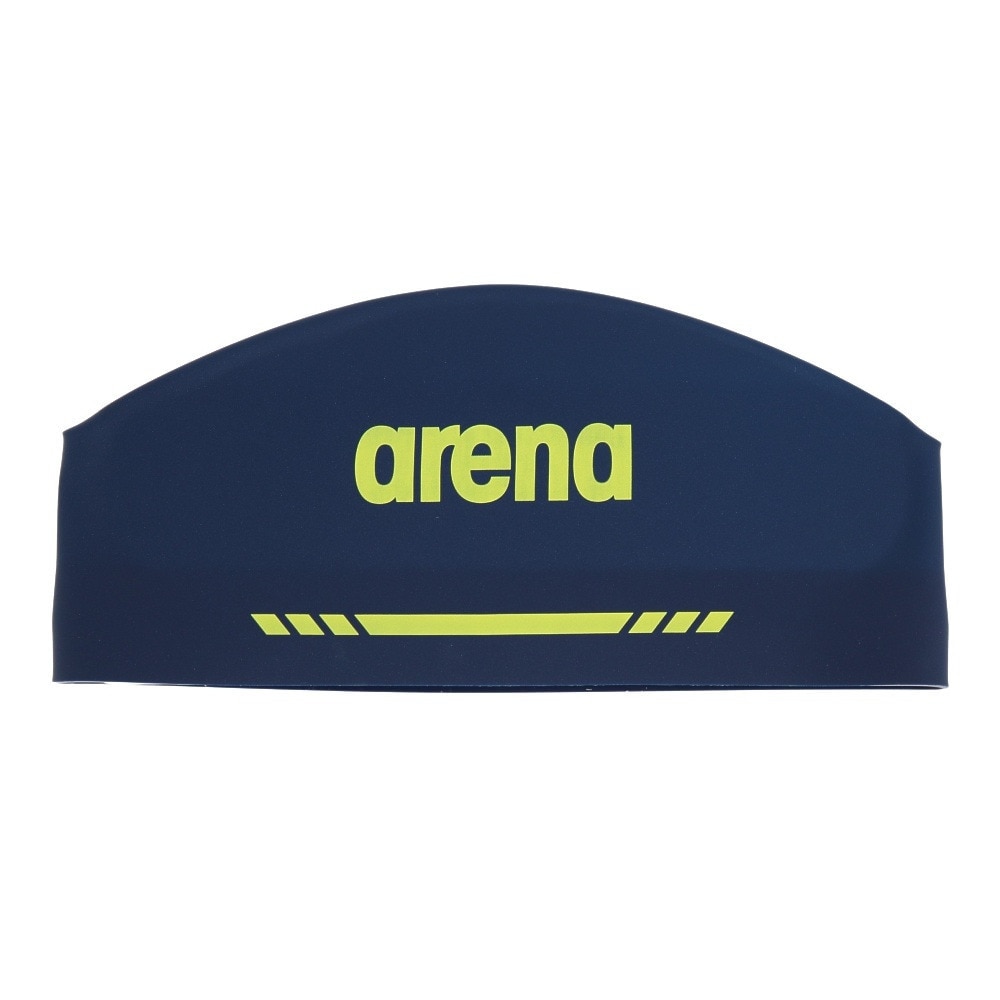 アリーナ（ARENA）（メンズ、レディース）水泳 キャップ アクアフォース3Dキャップ レーシングシリコーンキャップ  M-L WA承認モデル ARN-3410 NVY 紺