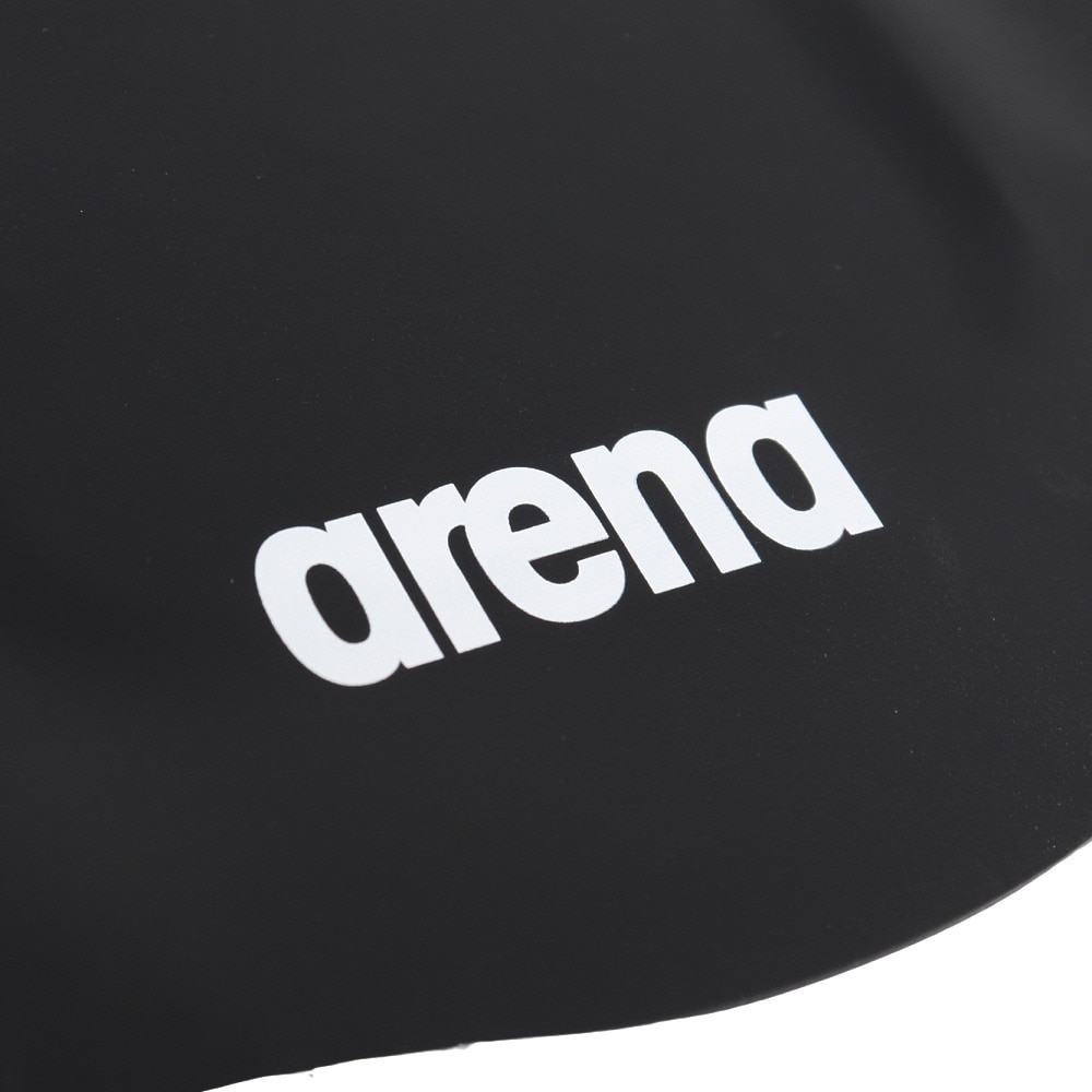 アリーナ（ARENA）（メンズ、レディース）水泳 キャップ シリコーンキャップ ARN-3426 BLK 黒