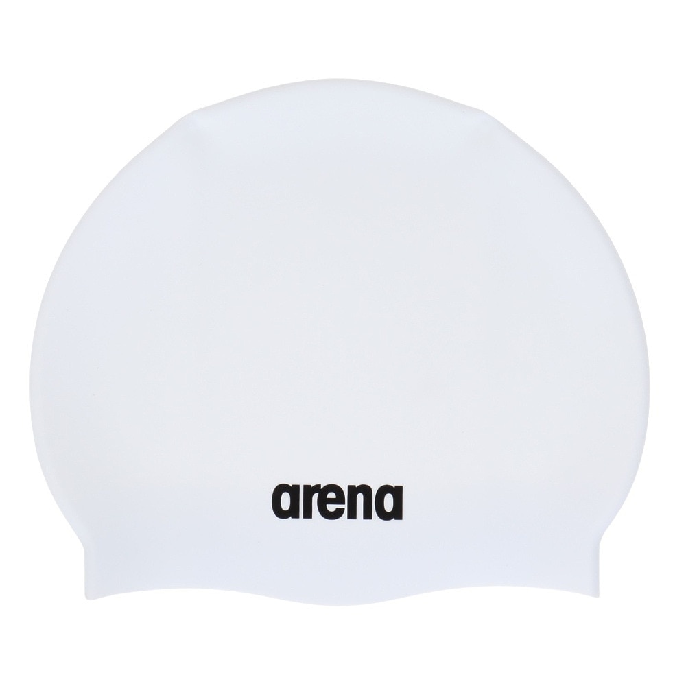 アリーナ（ARENA）（メンズ、レディース）水泳 キャップ シリコーンキャップ ARN-3426 WHT 白