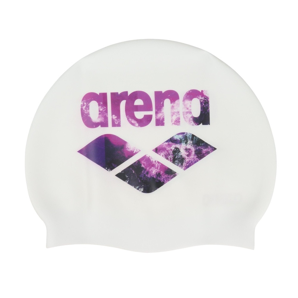 アリーナ（ARENA）（メンズ、レディース）水泳 キャップ シリコーンキャップ AS5FSC21U WHPK