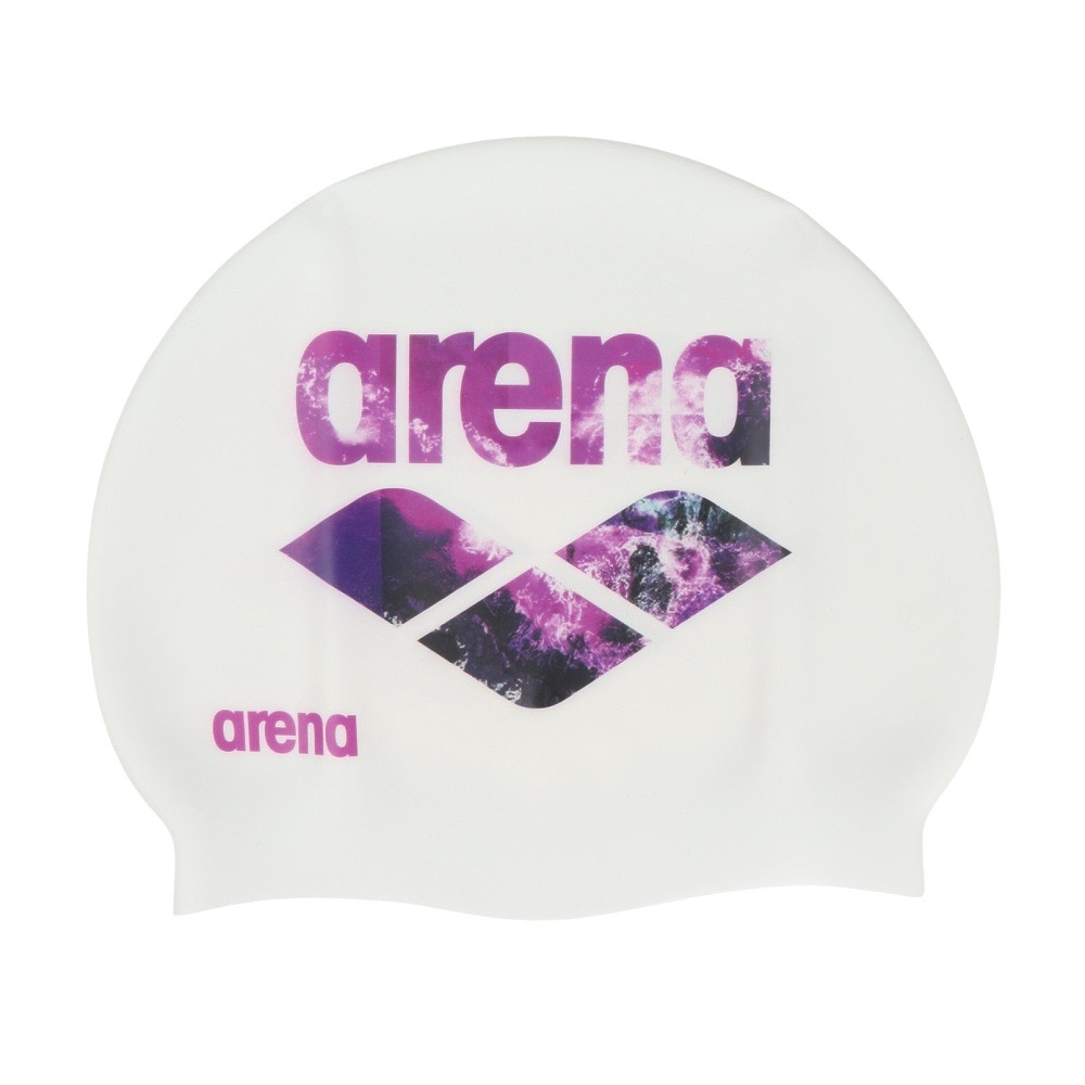 アリーナ（ARENA）（メンズ、レディース）水泳 キャップ シリコーンキャップ AS5FSC21U WHPK